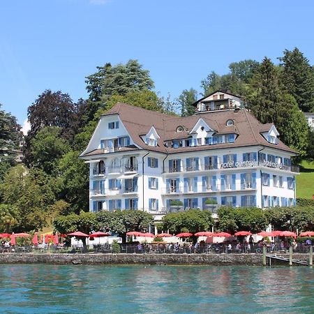 Hotel Central Am See Weggis Exterior foto