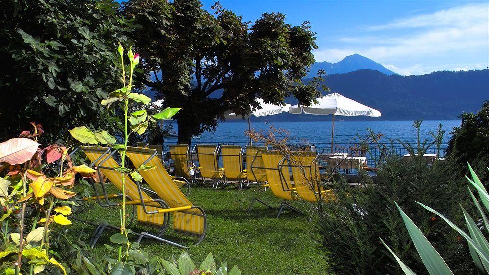 Hotel Central Am See Weggis Exterior foto